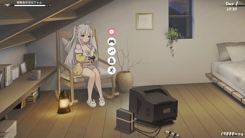 和存在感薄弱妹妹一起的简单生活 互动剧情 场景图 4