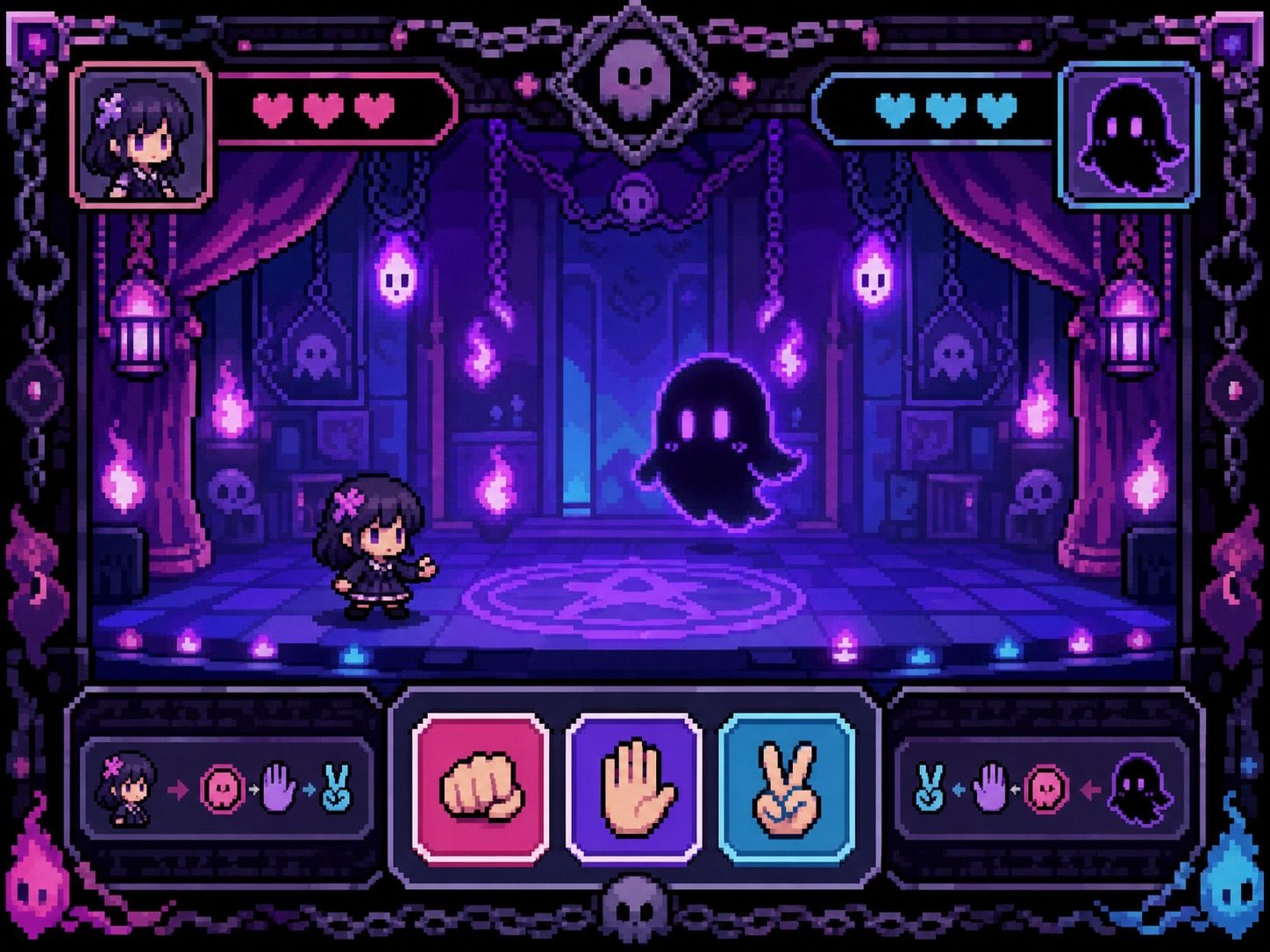 色情猜拳GHOST篇 回看模式 展示图 1